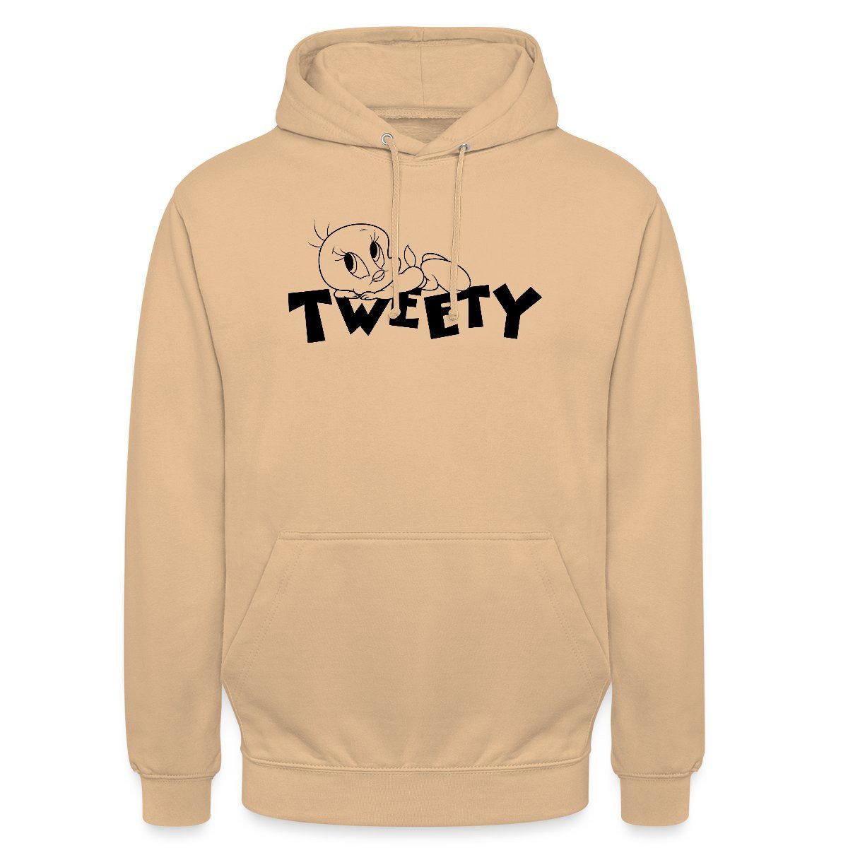 Hoodie Looney Tunes Tweety Ausmalmotiv Unisex Hoodie