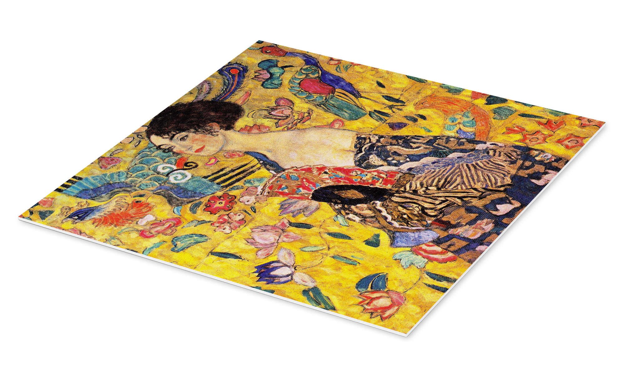 Posterlounge Poster Gustav Klimt, Dame mit günstig online kaufen