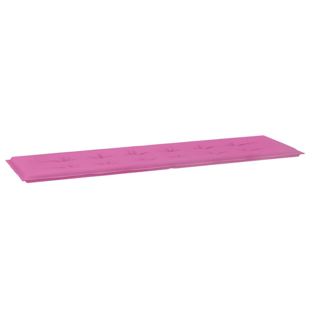 vidaXL Sitzauflage Gartenbank-Kissen Rosa 180 x günstig online kaufen