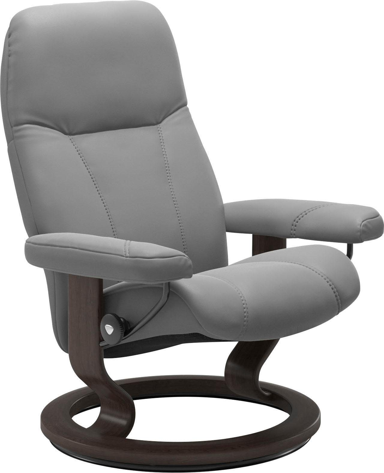 L, Consul, Stressless® Größe Base, Wenge Gestell mit Classic Relaxsessel