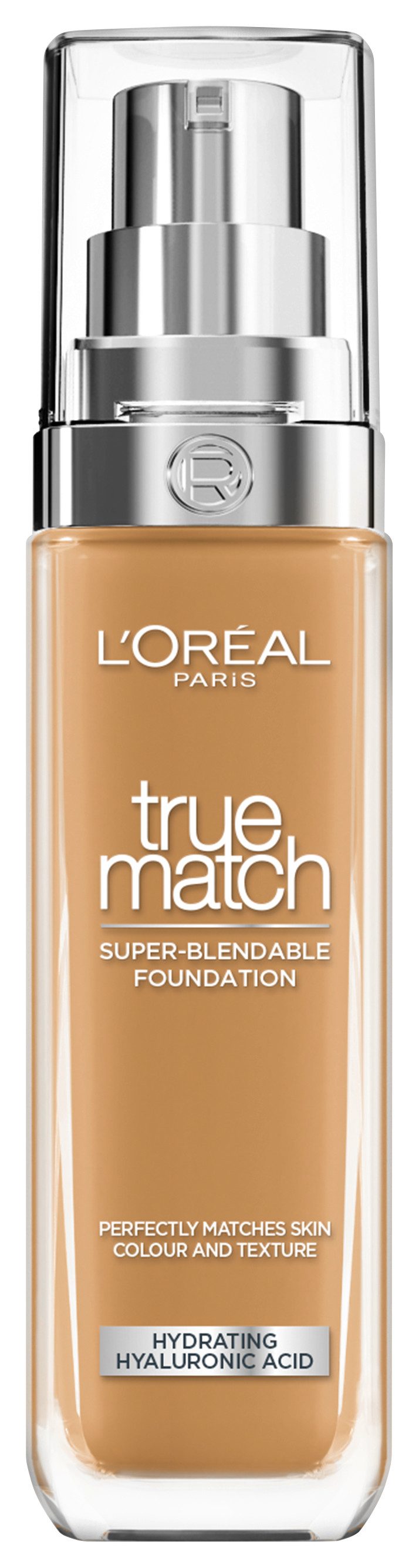 L'ORÉAL PARIS Foundation TRUE MATCH FOUNDATION, lässt sich mühelos verblenden, ohne sichtbare Ränder zu hinterlassen
