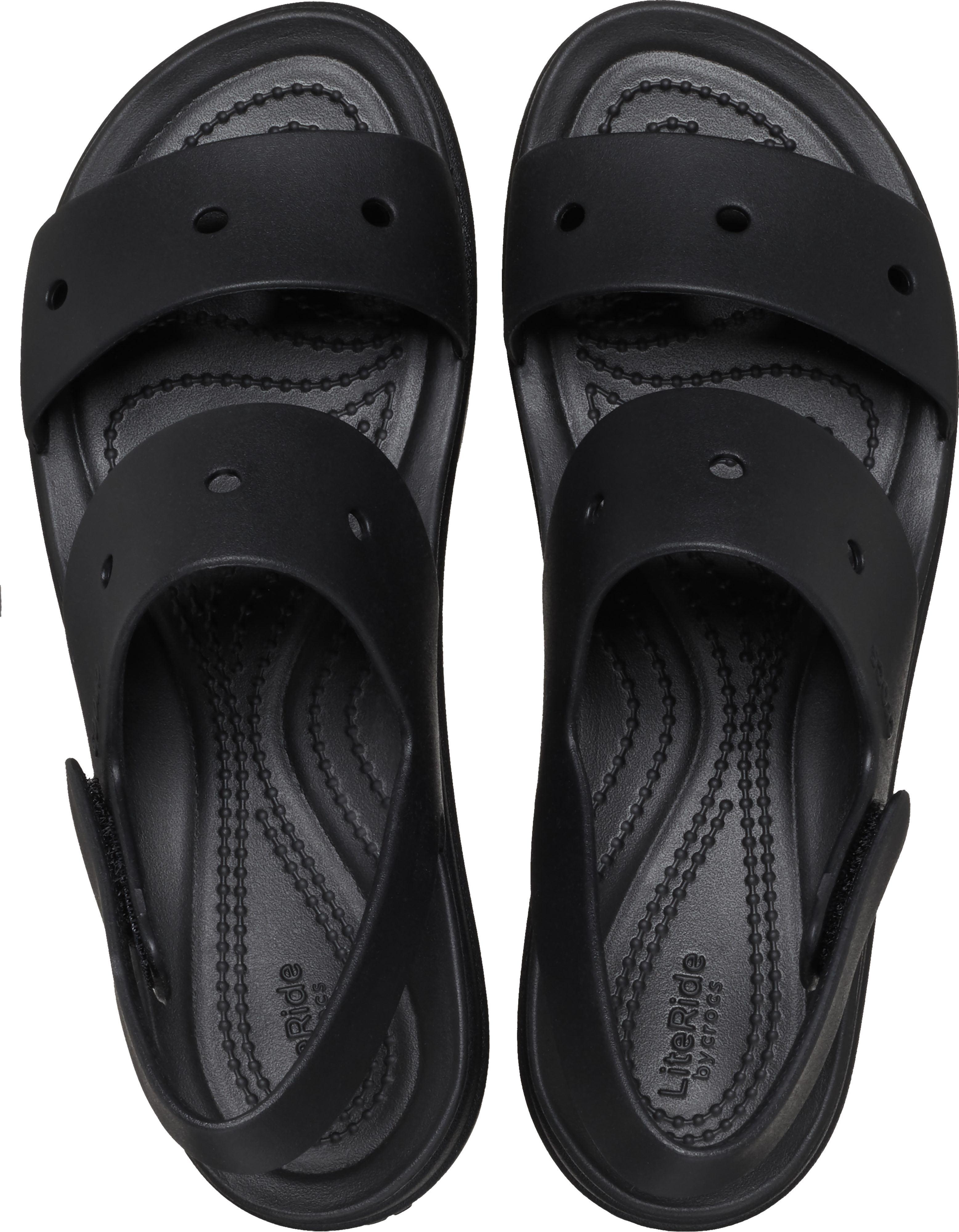 Crocs Brooklyn 4U Plateausandale Sommerschuh, Sandalette, Riemchensandale mit Klettverschluss