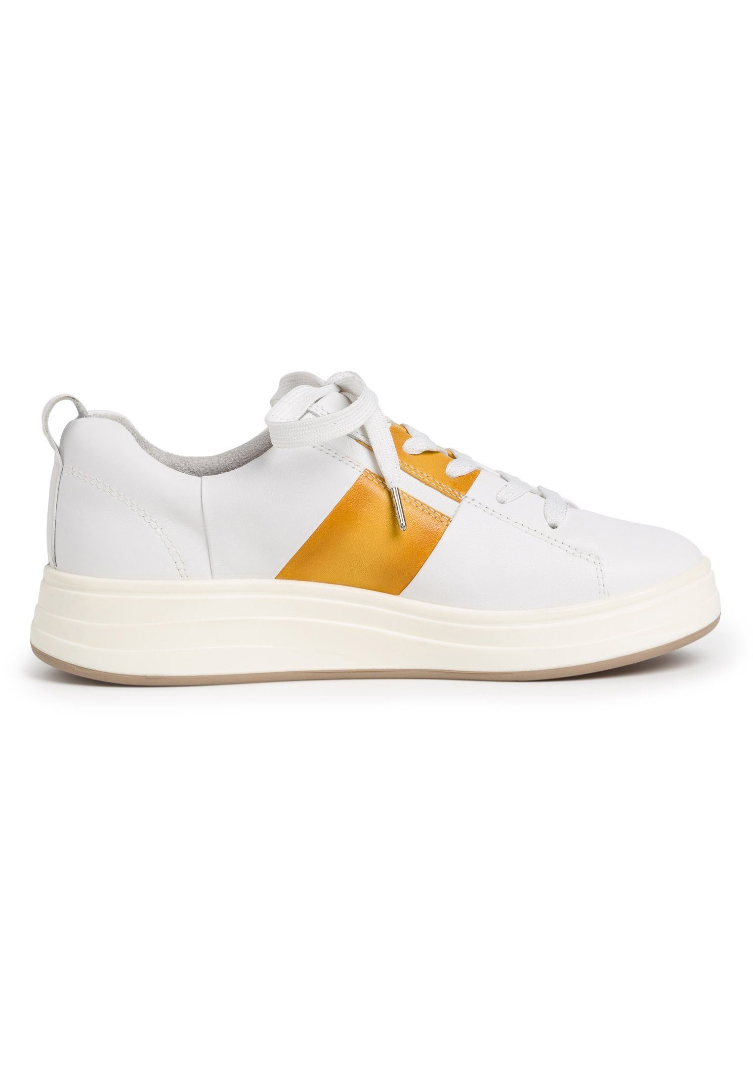 White/Saffron Sneaker 1-23713-24 124 Tamaris