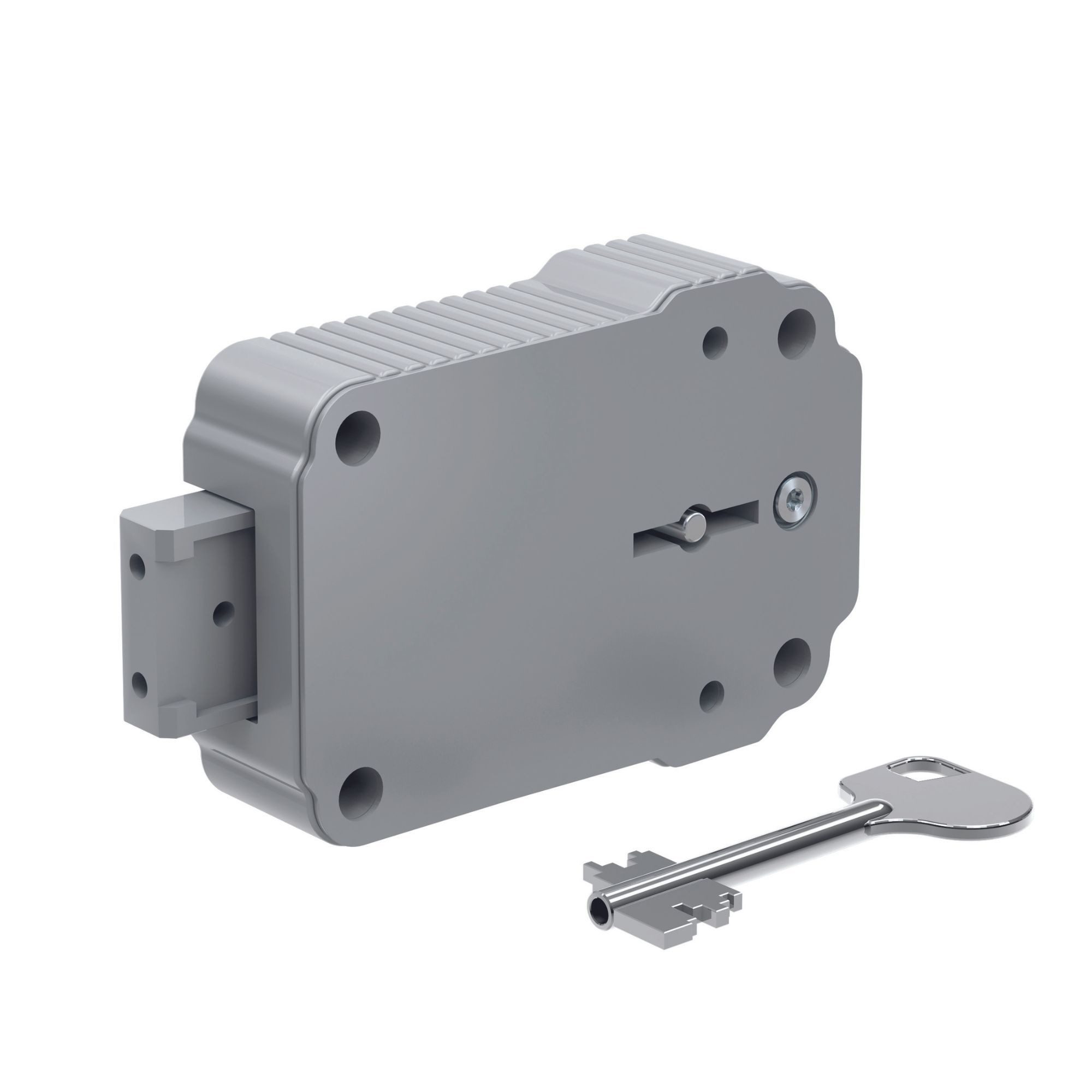 Carl Wittkopp Tresor Tresorschloss Optima 2648 (Packung), Schlosskasten aus Zinkdruckguss, für Hotel-, Klein-, Heimtresore