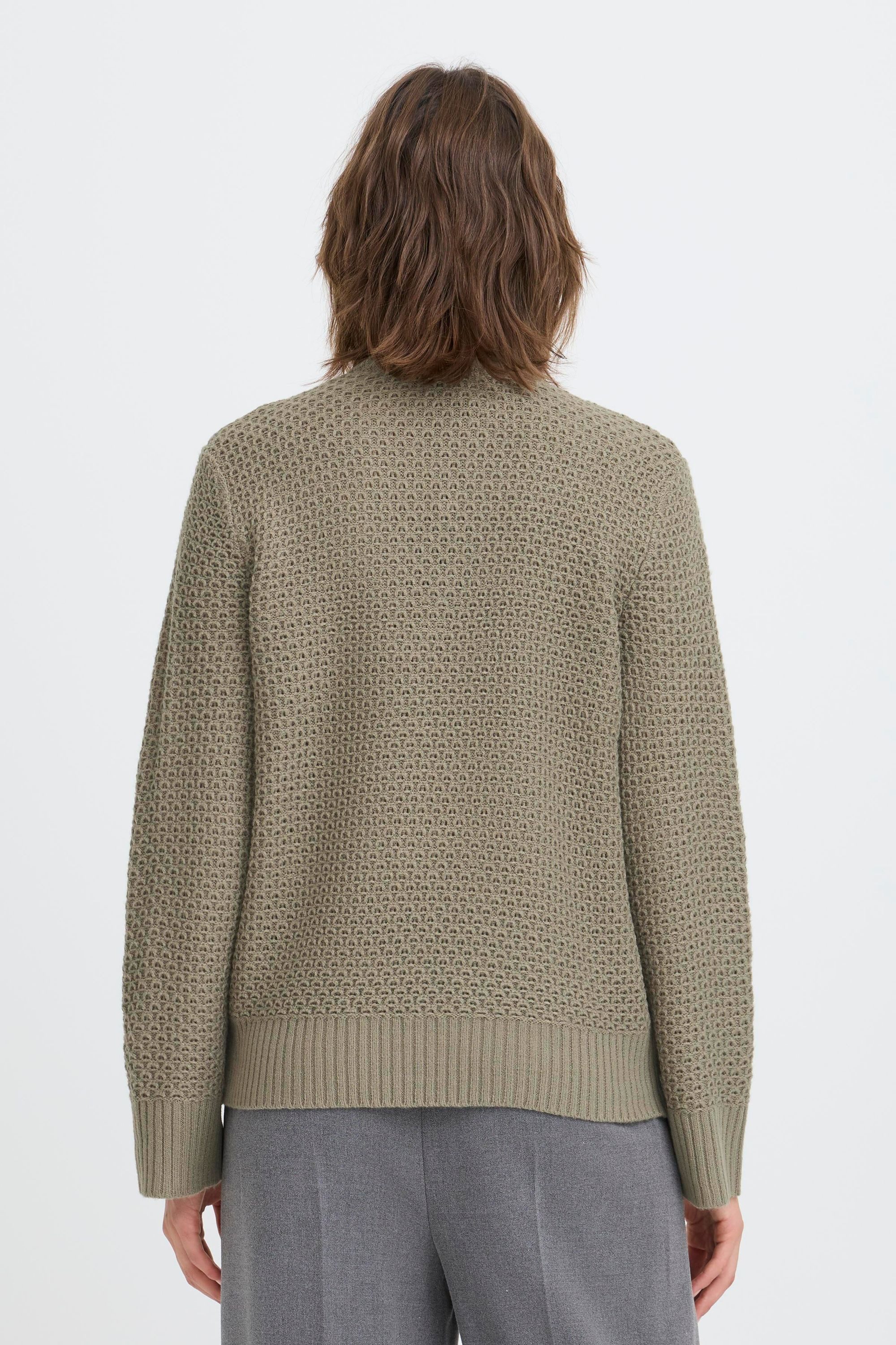 OXMO Strickpullover OXNelly Modischer Strickpullover