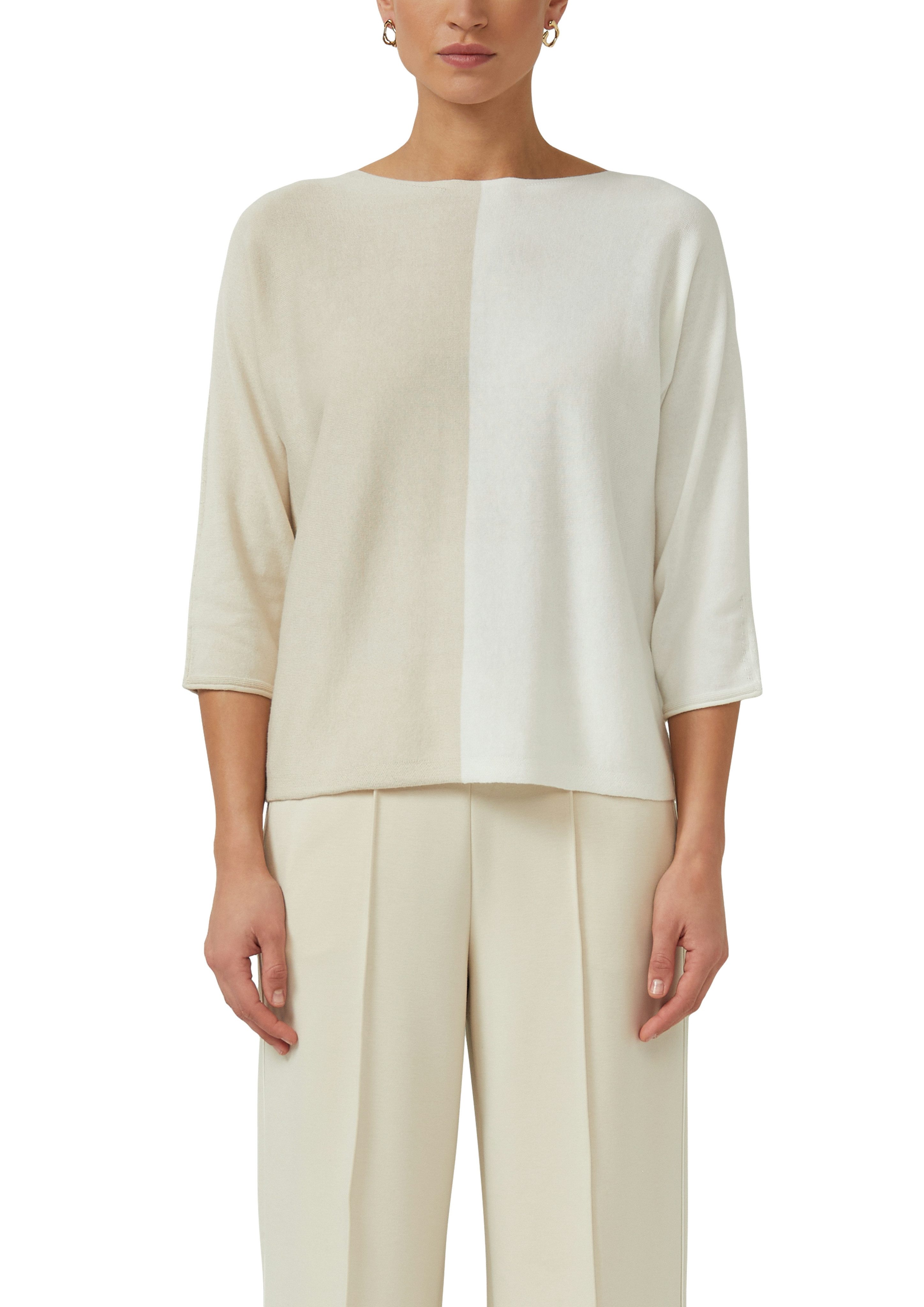 s.Oliver BLACK LABEL Strickpullover mit Fledermausärmeln