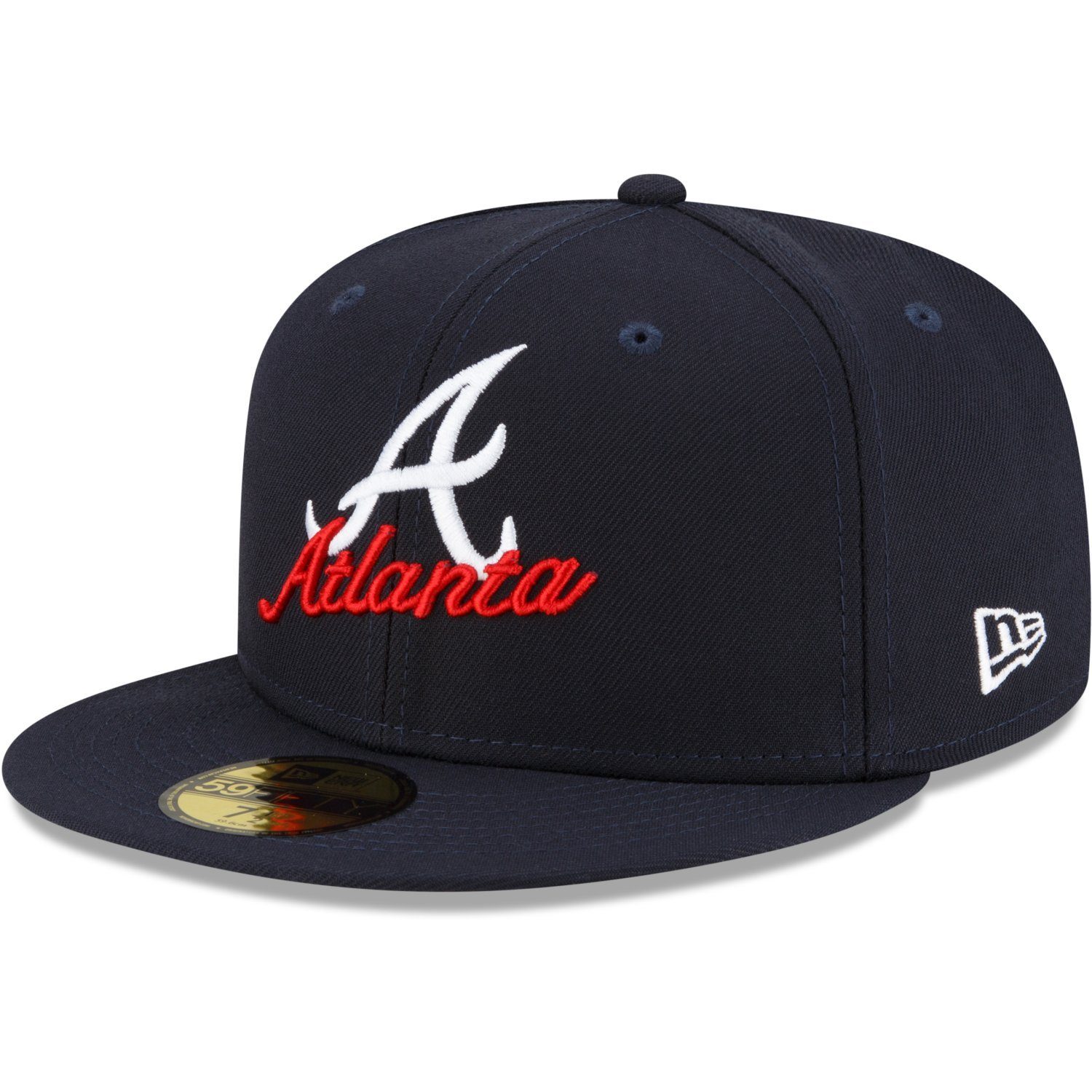 New Era Fitted Cap 59Fifty DUAL LOGO Atlanta Braves