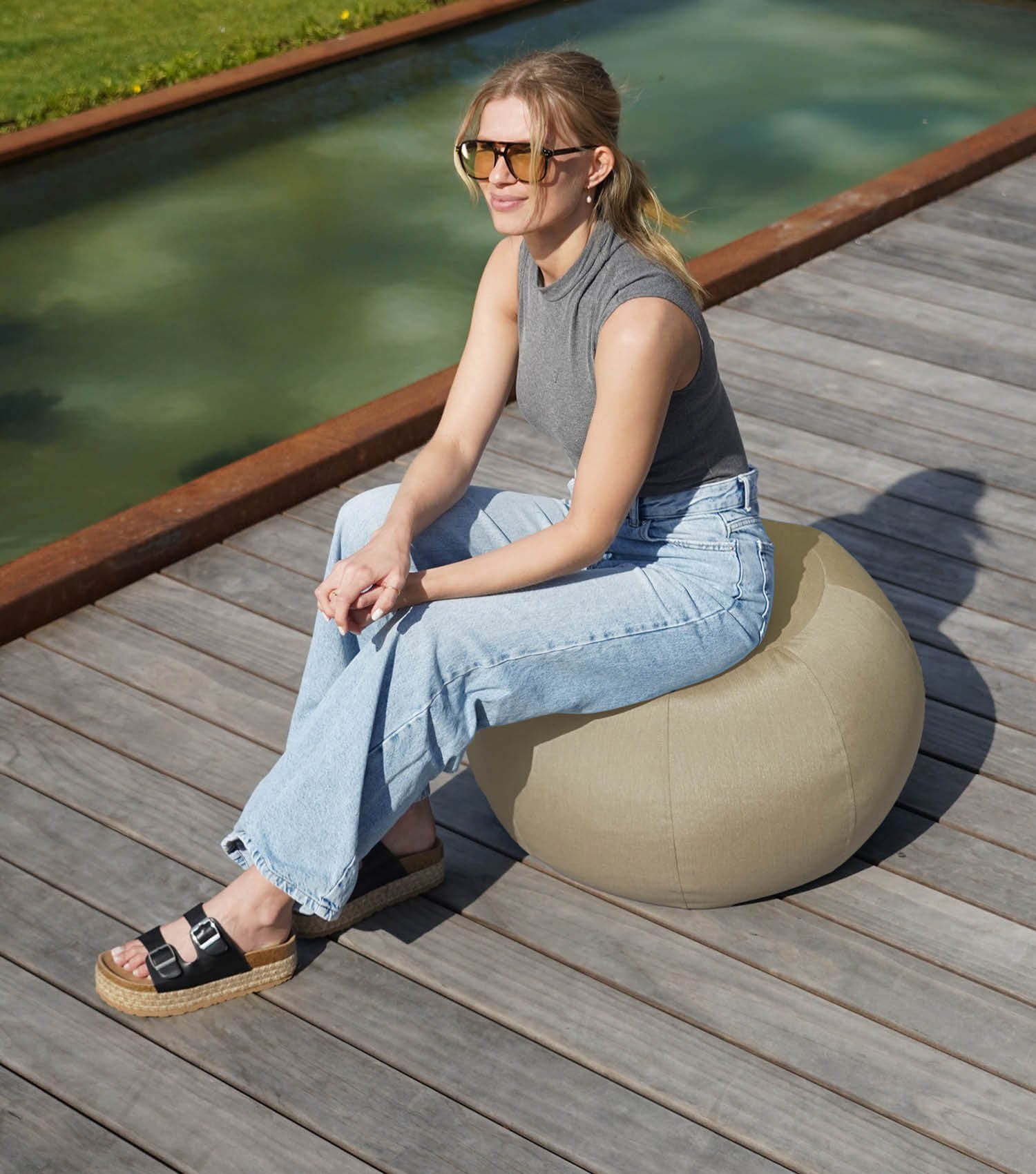 mokebo Pouf Der Kugelige (für drinnen günstig online kaufen