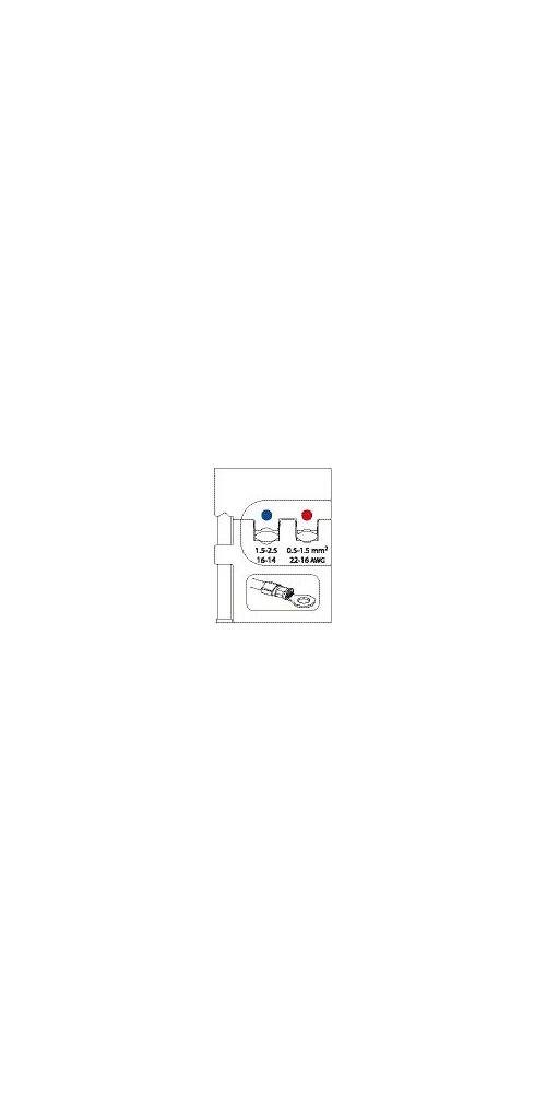 ELECTRONIC Crimpzange S 8140 Crimp-Zangen-Set E 4-teilig Gedore