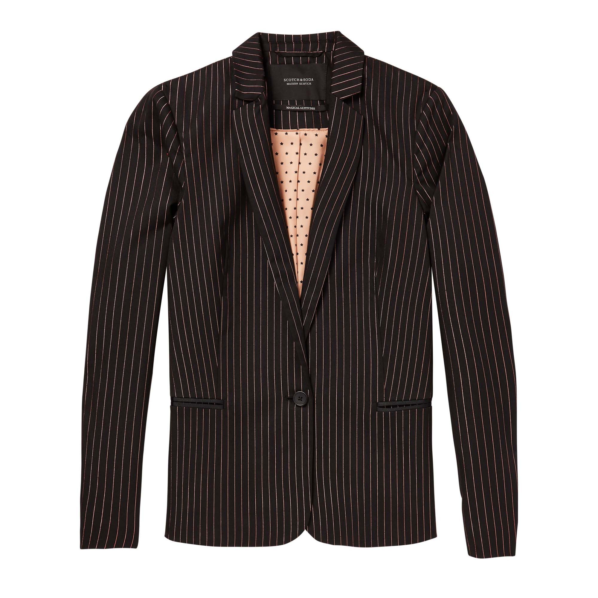 Maison Scotch Allwetterjacke Maison Scotch Damen Blazer Classic Tailored Blazer 146290