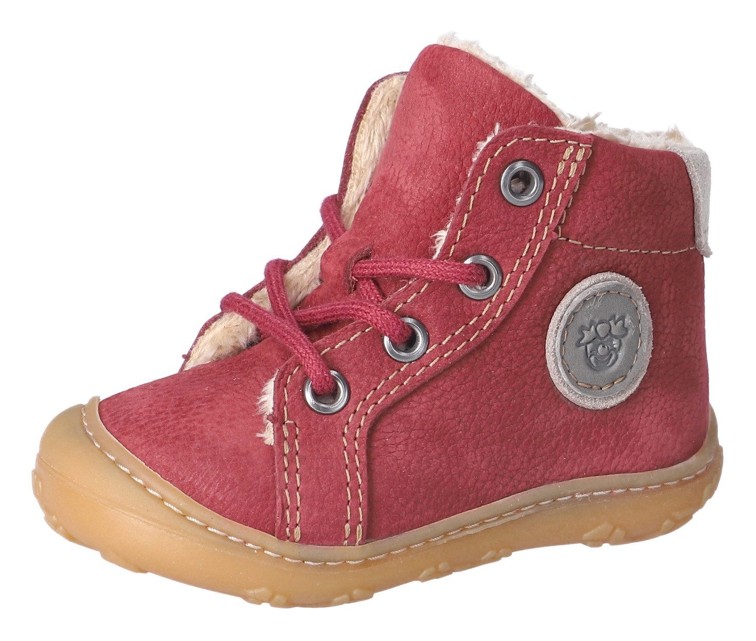 PEPINO by RICOSTA Georgie WMS: Normal Lauflernschuh Winterschuh mit Weiten-Meßsystem, Größenschablone zum Download