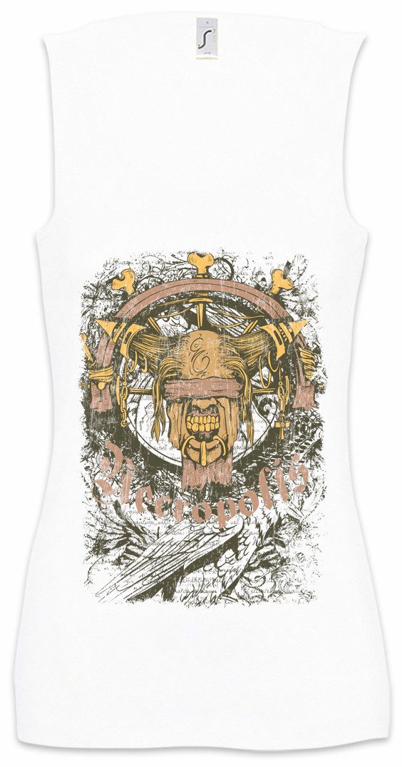 Tanktop Necropolis II Ärmelloses Damen T-Shirt Nekropole Zombie Zombies The