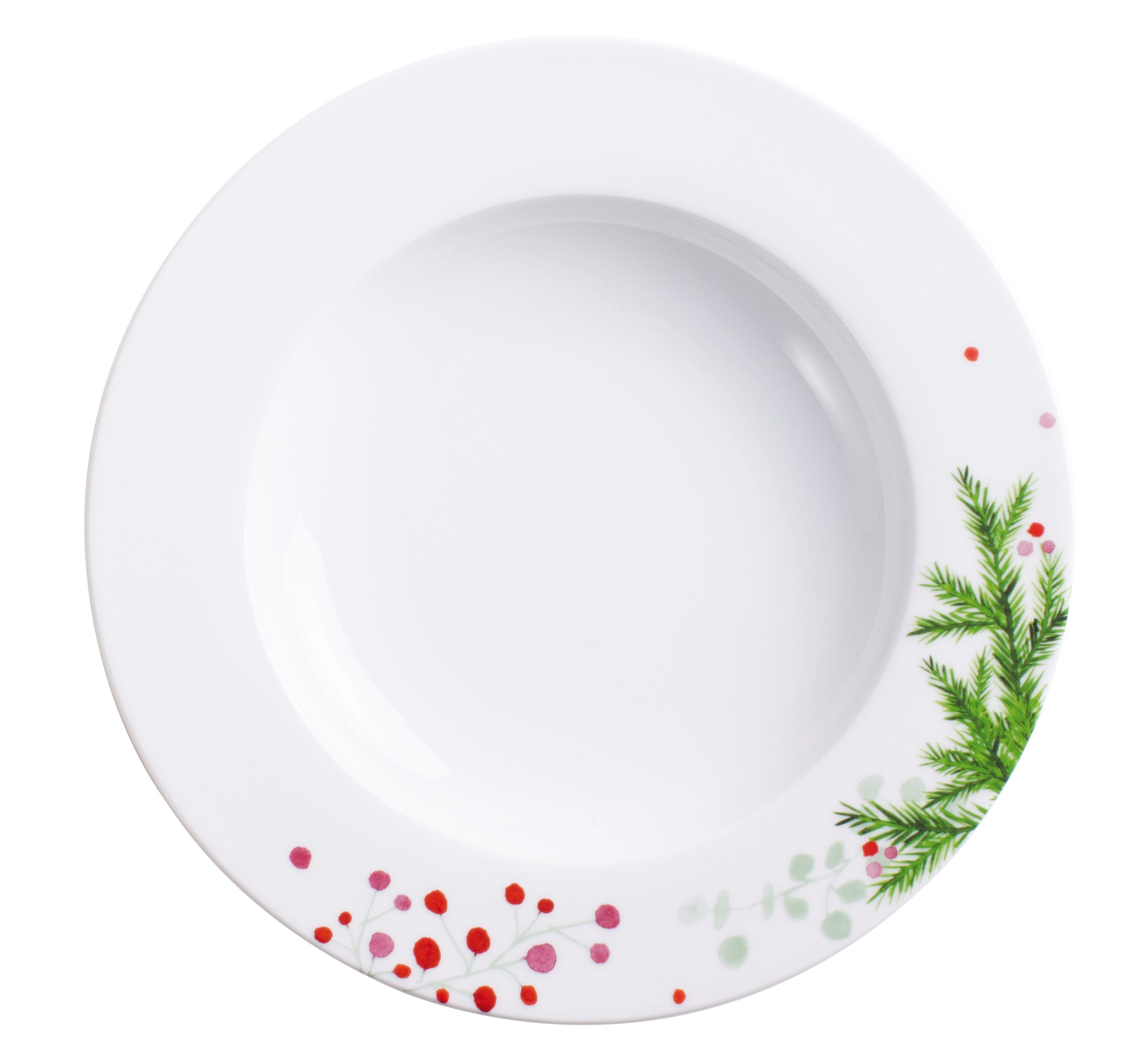 KAHLA Tafelservice Hello Winter 12 tlg. (12-tlg), 6 Personen, Porzellan, Made in Germany