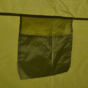 vidaXL Solardusche Tragbare Campingtoilette mit Zelt 10+10 L