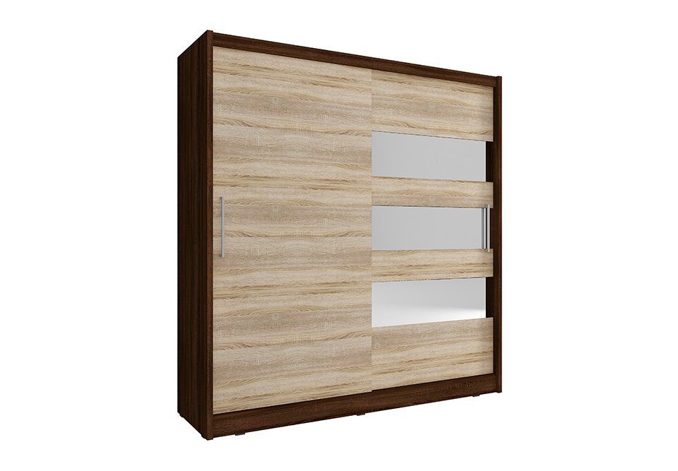 JVmoebel Kleiderschrank Mehrzweck Schrank Regale Garderoben Neu Kleiderschränke Schränke Beige/Braun