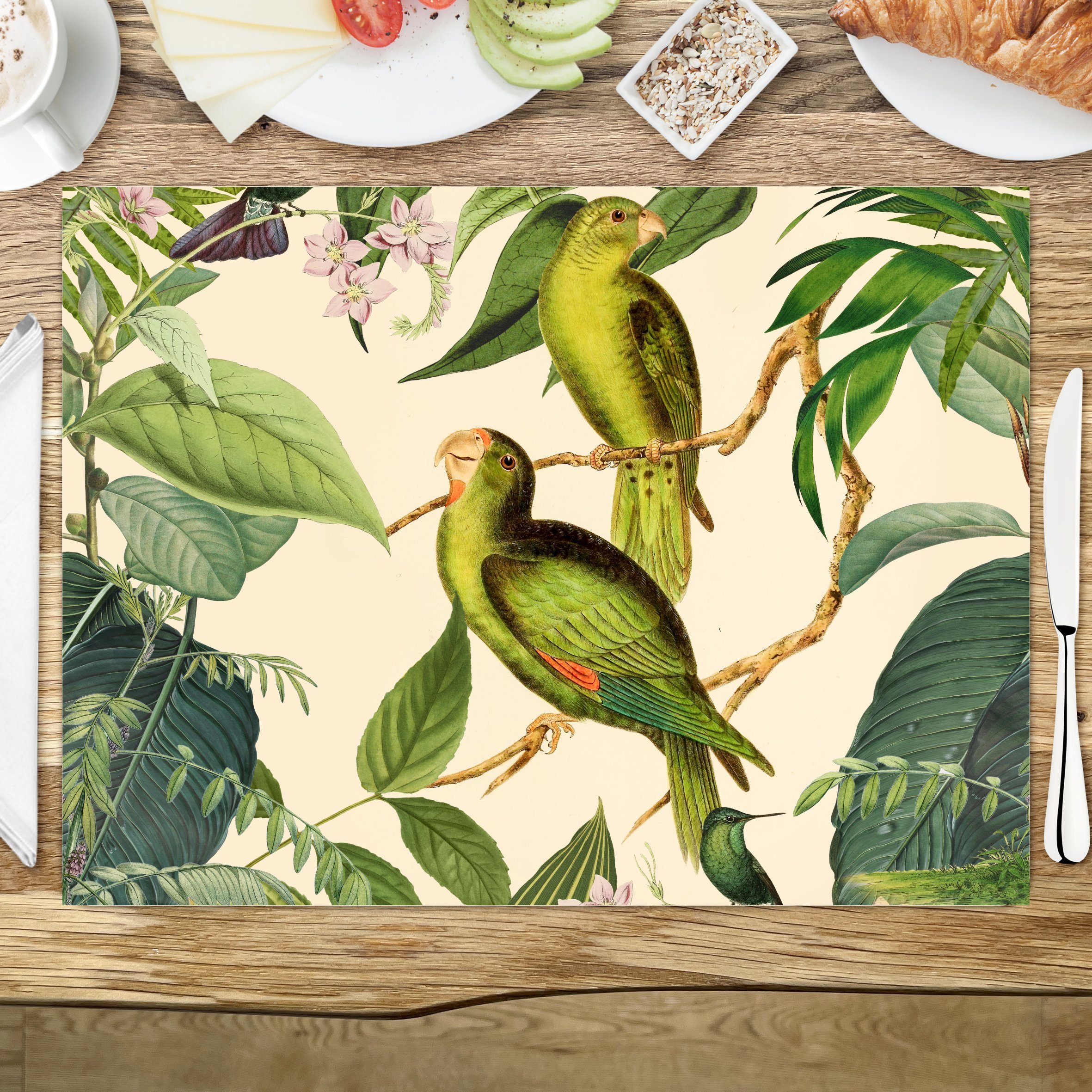 Platzset Premium-Tischset: Jungle Joy