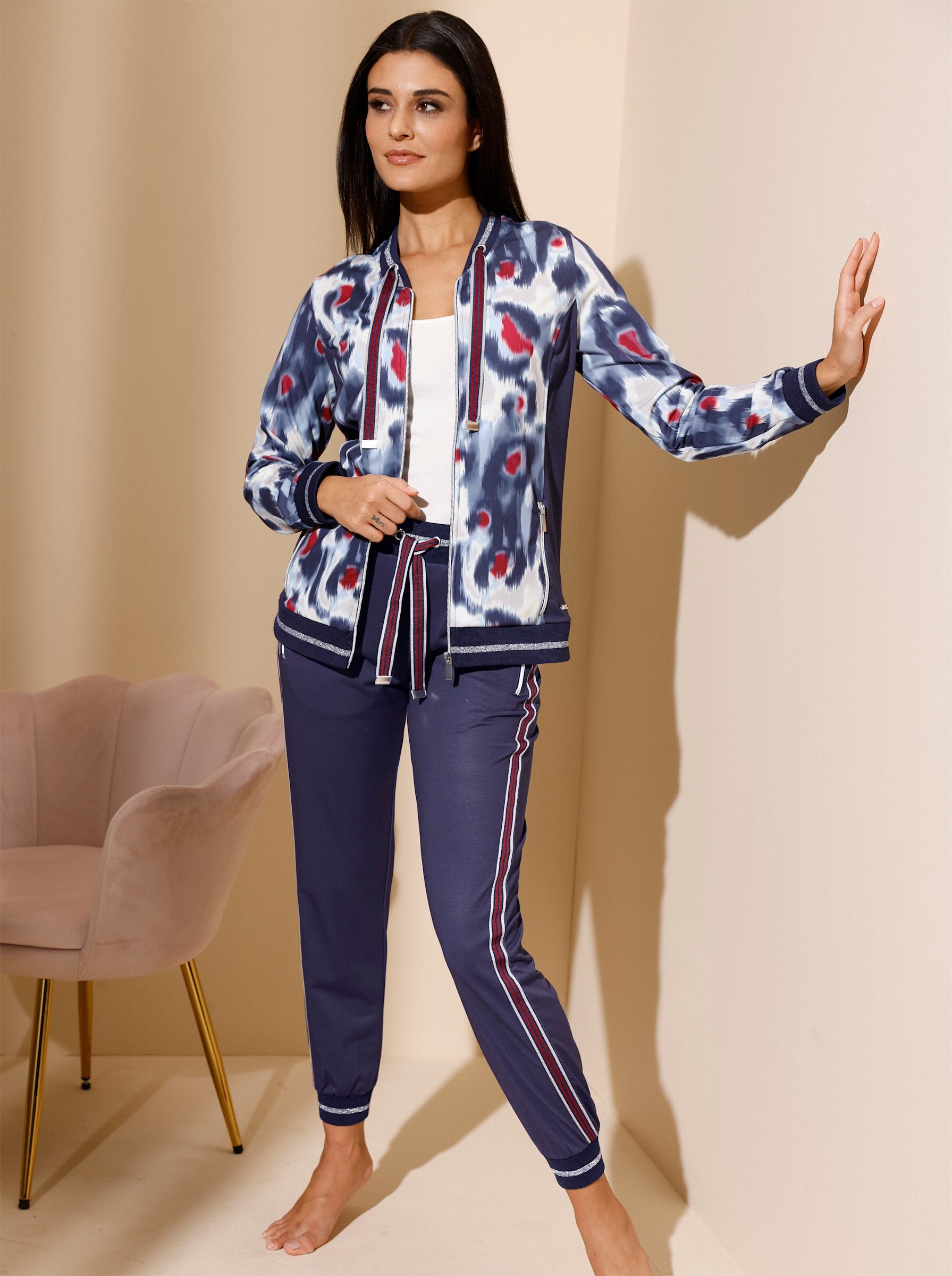creation L Trainingsjacke Jacke Langarm