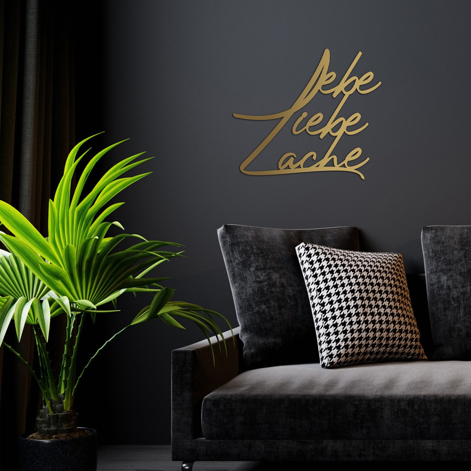 Namofactur Wandtattoo Lebe Liebe Lache XXL günstig online kaufen