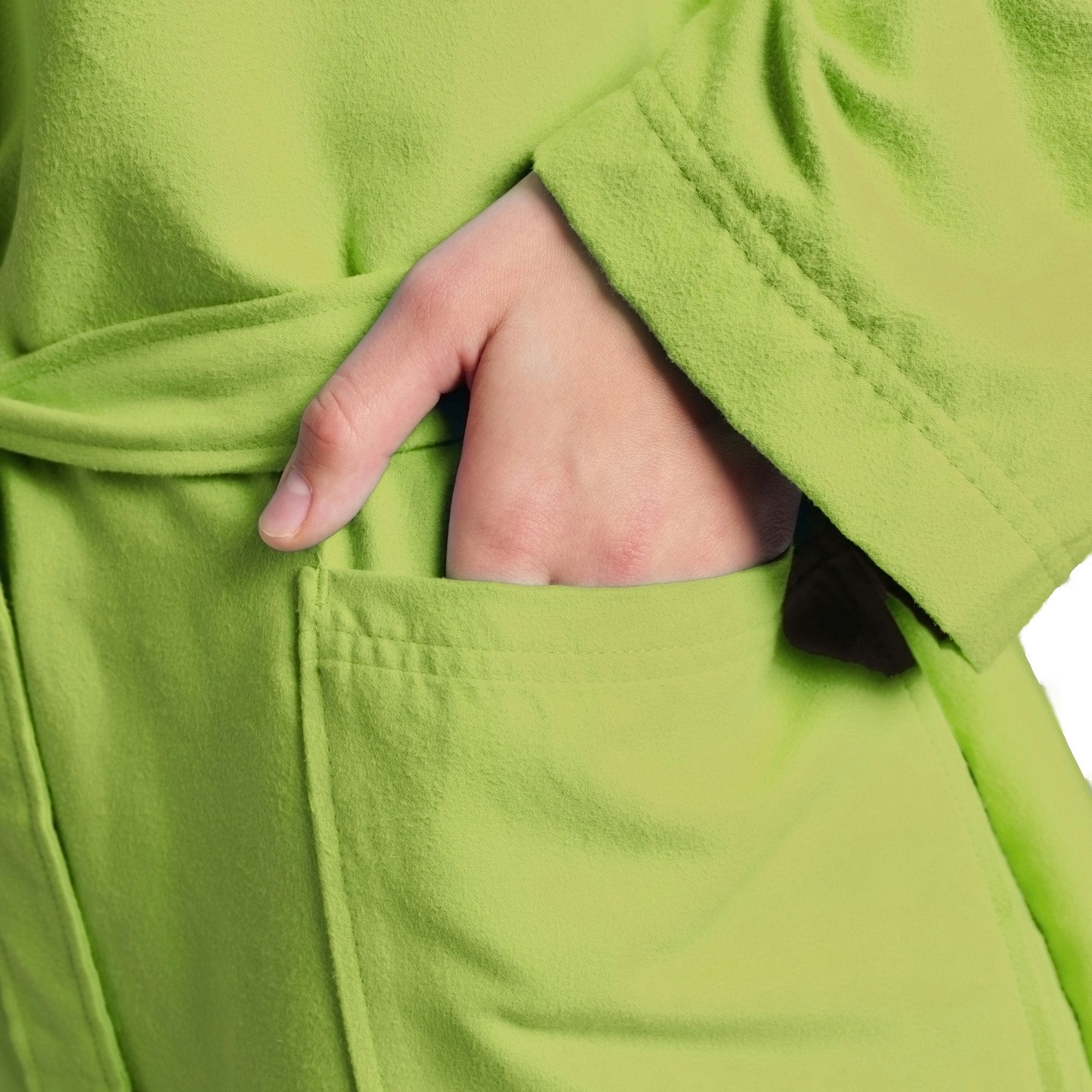 Arena Bademantel Arena Unisex Bademantel Compact Microfiber Robe 009034, Standardgröße, Ohne Verschluss