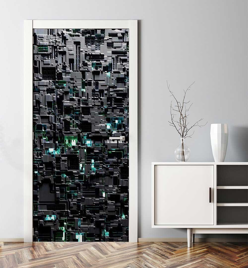 MyMaxxi Dekorationsfolie Türtapete Türposter selbstklebend Futuristisches günstig online kaufen