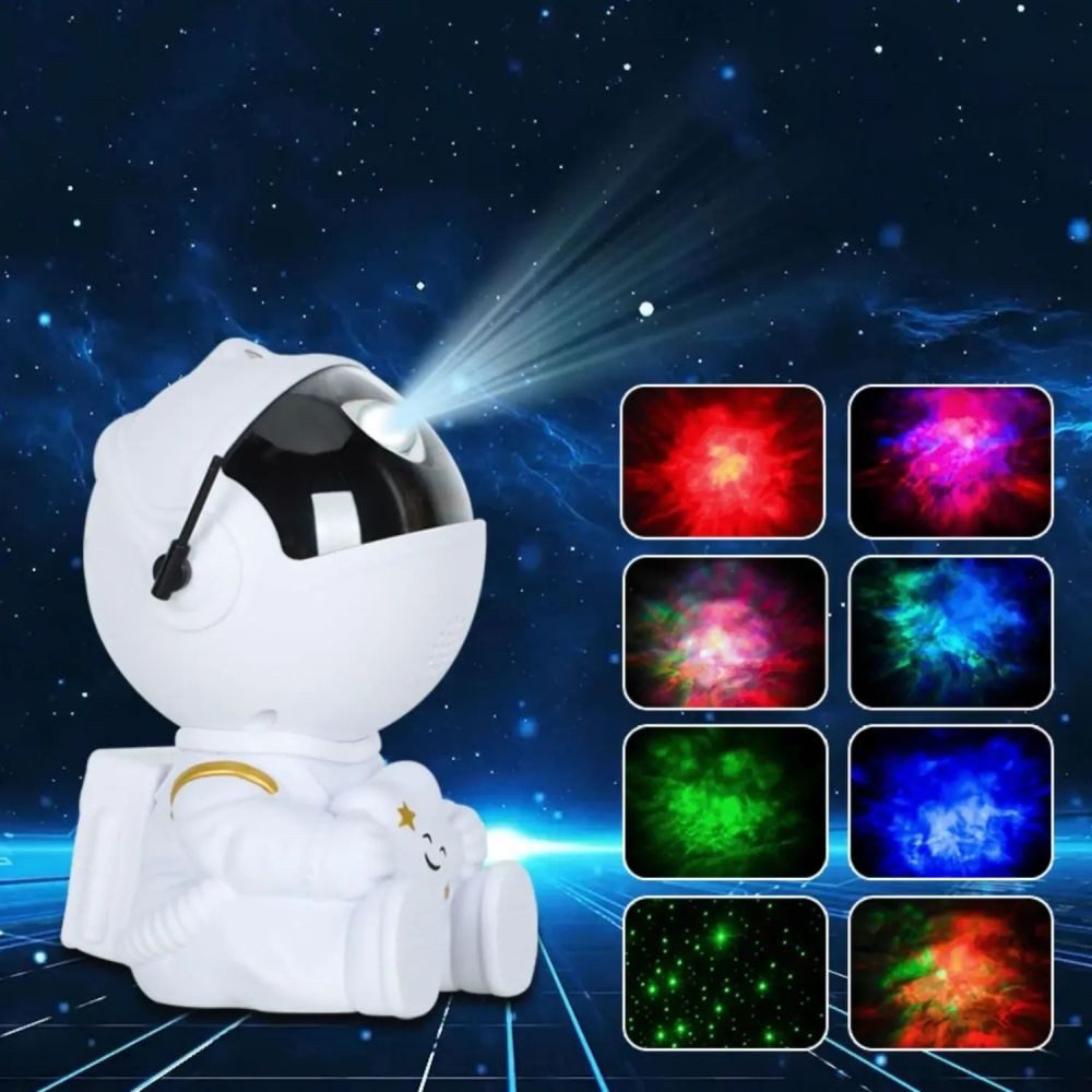 MEGAGOODS LED-Bild Sternenprojektor LED Astronaut mit günstig online kaufen