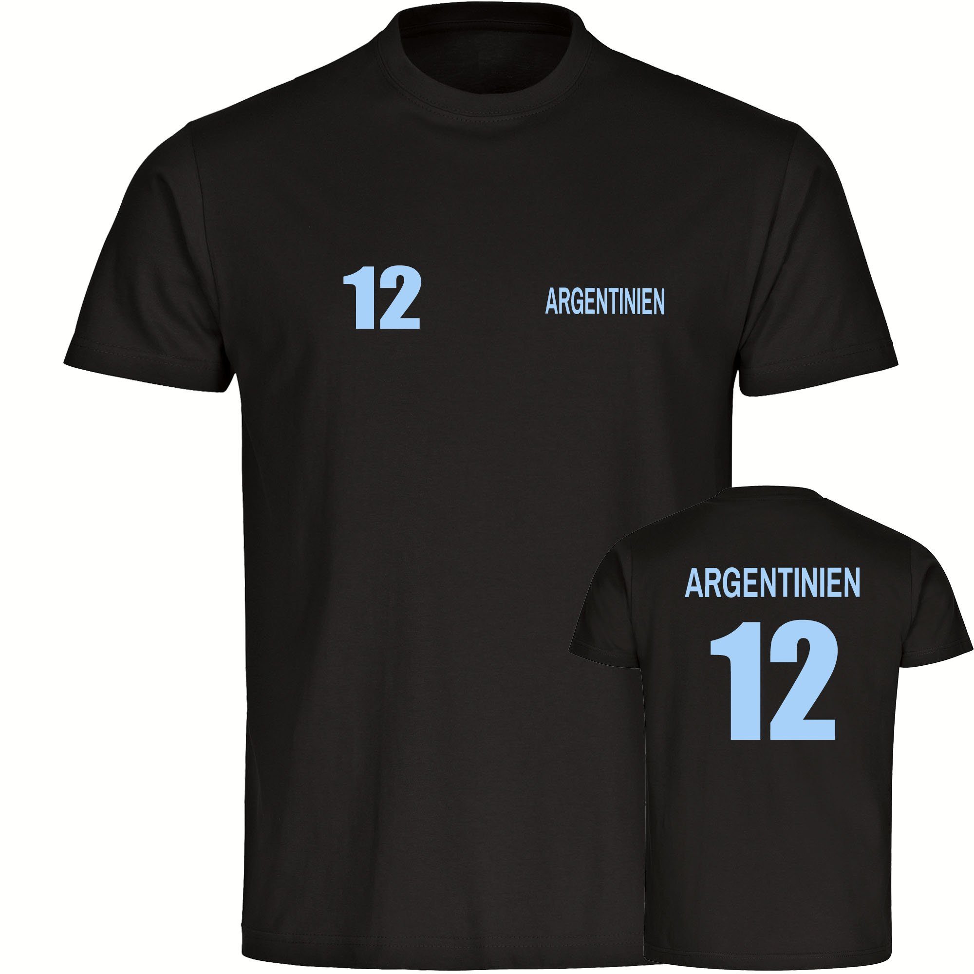 multifanshop T-Shirt Herren Argentinien - Trikot günstig online kaufen