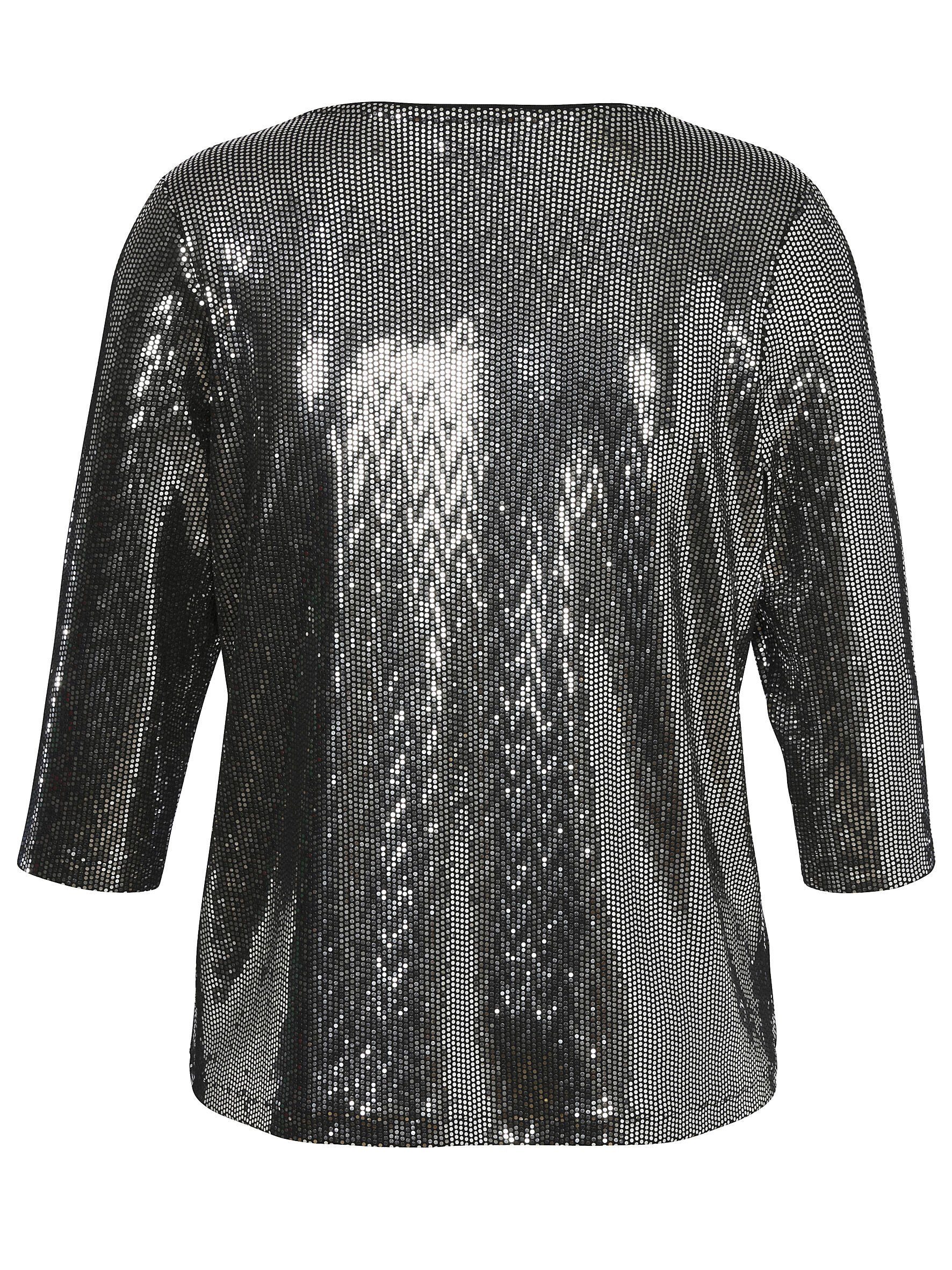 VIA APPIA DUE Longshirt (1-tlg) mit grafischem Muster günstig online kaufen