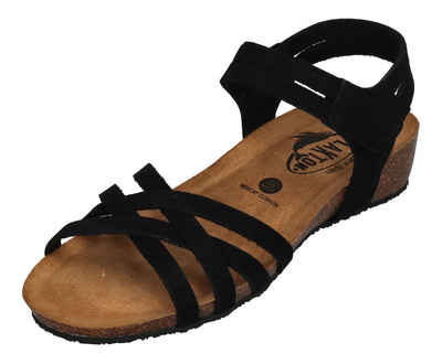 Plakton Normandie 776098 Riemchensandalette Nobuck 2 Negro