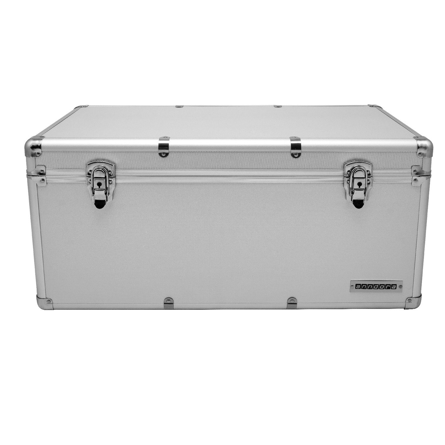 anndora Aufbewahrungsbox Alu Rahmenkoffer Transportbox (silber), günstig online kaufen