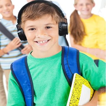 ONTA Faltbarer Leichte für Kinder On Ear Audio Kinder-Kopfhörer (Sicherer Halt und bequemer Sitz für langen Musikgenuss ohne Druckstellen., mit erstklassiger Klangqualität und individuellem Komfort)
