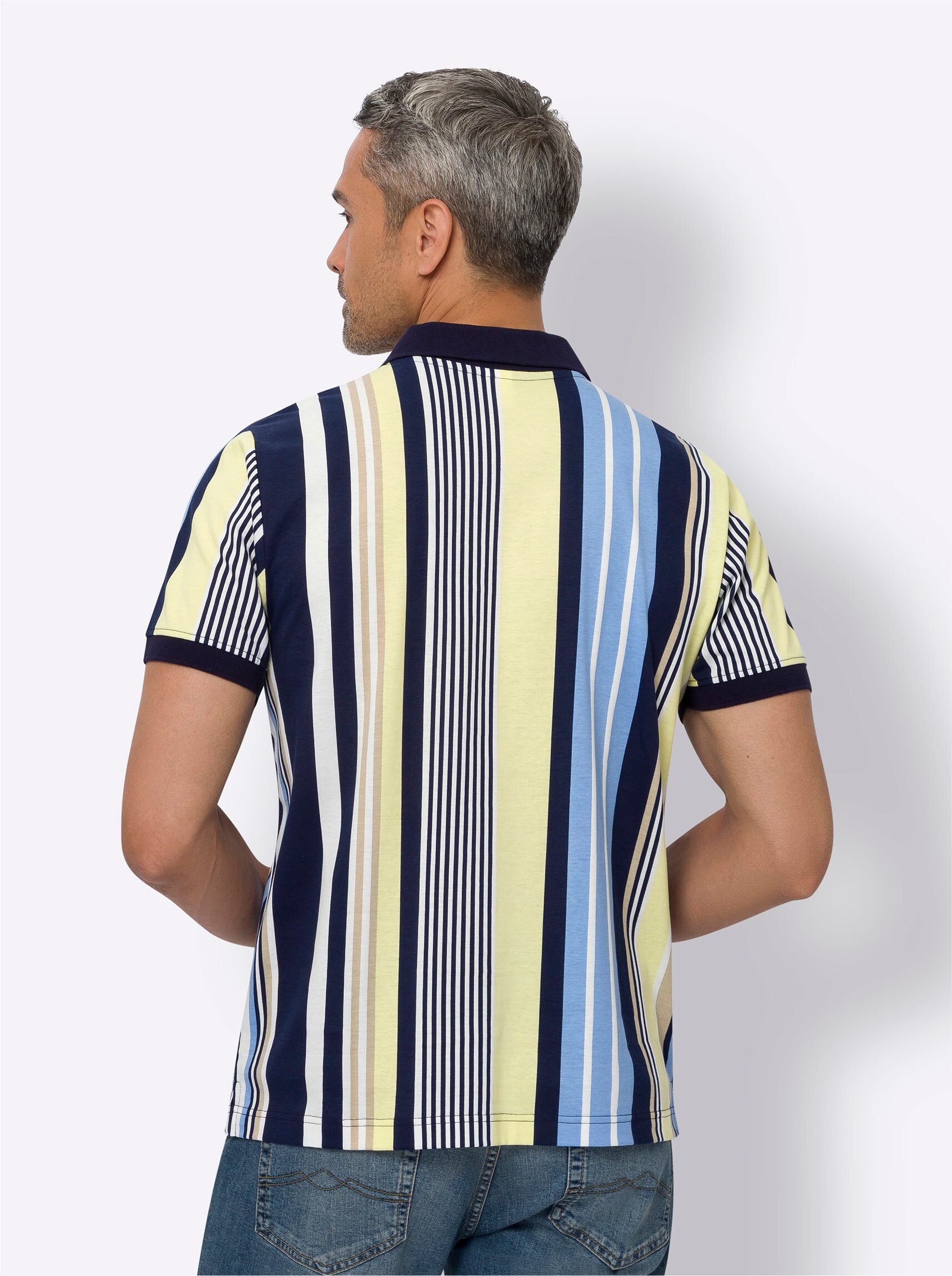 Sieh an! T-Shirt Kurzarm-Poloshirt Kurzarm günstig online kaufen