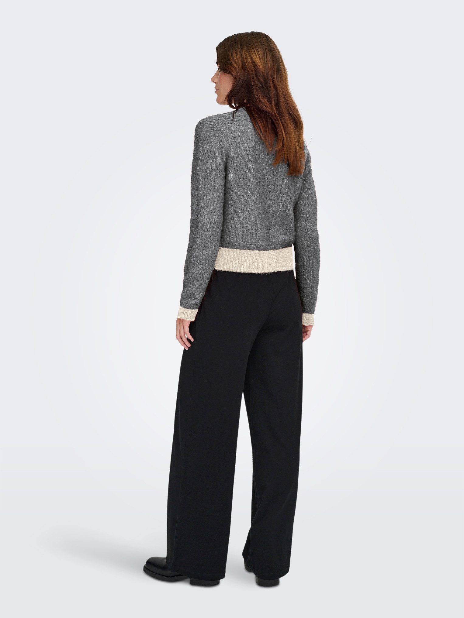 ONLY Strickjacke ONLMAGGIE LIFE LS V-NECK CARDI CC KNT