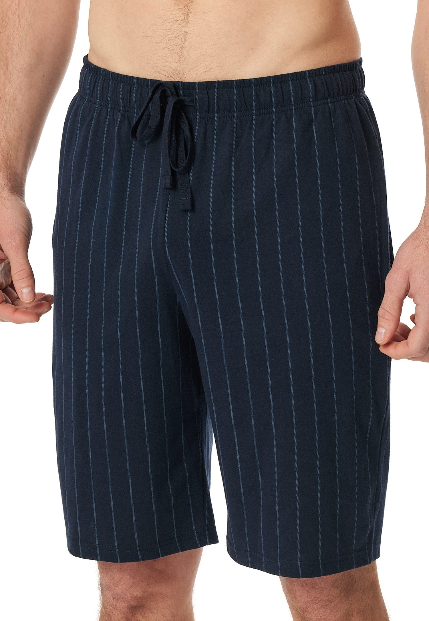 Schiesser Pyjamahose Mix + Relax Baumwolle, seitliche Taschen, Bindekordel günstig online kaufen