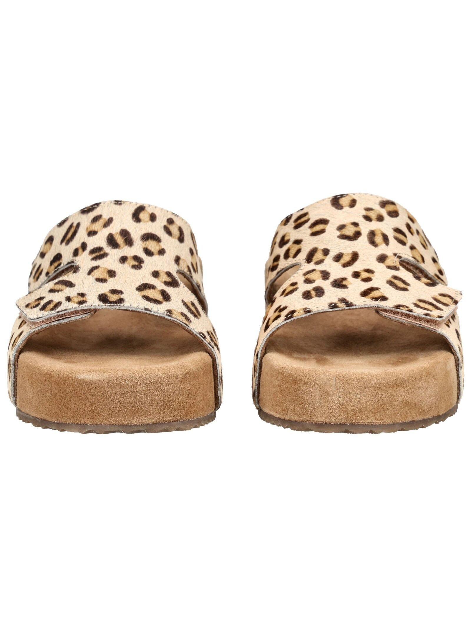Lazamani Lazamani Pantoletten Leder/Textil Pantolette