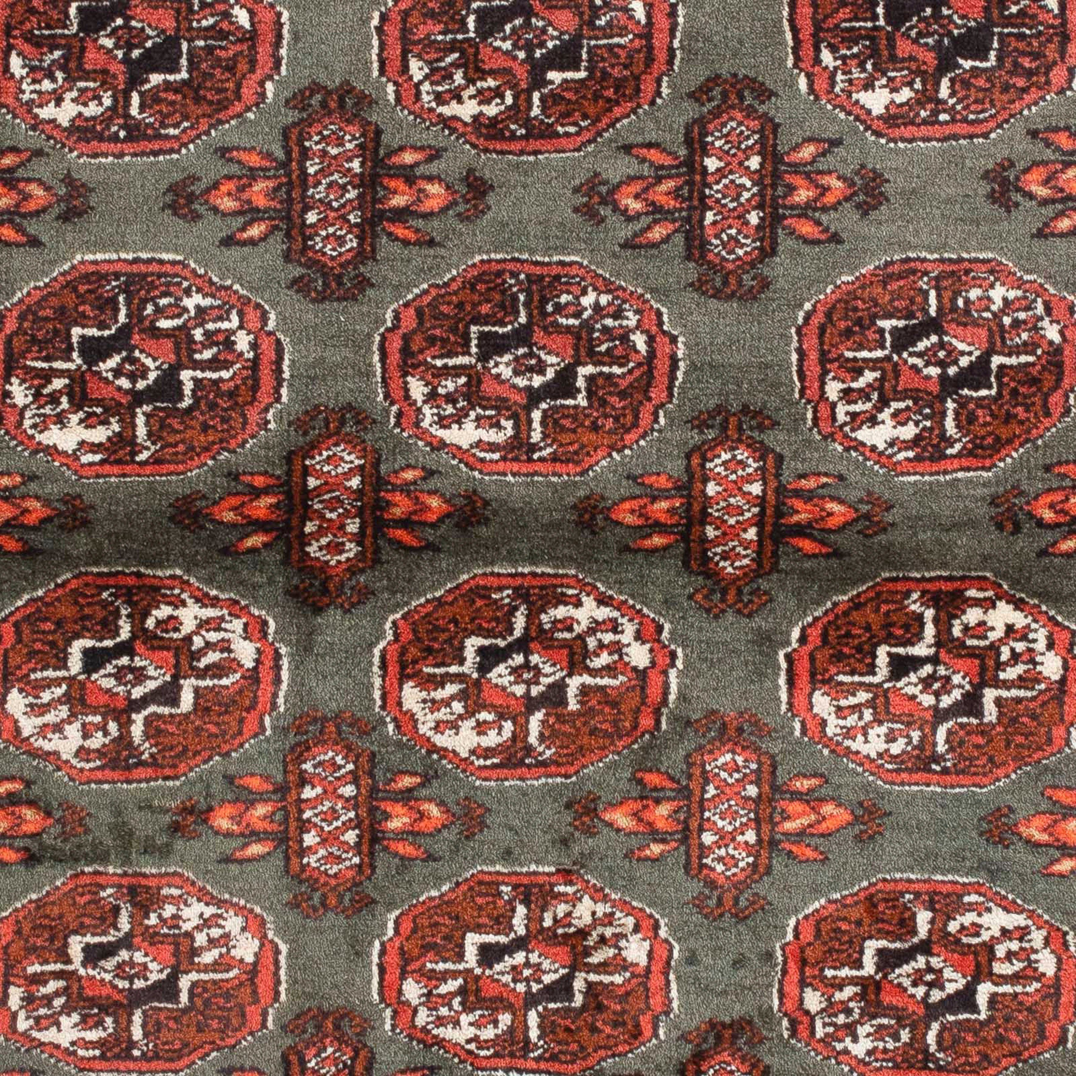 Orientteppich Belutsch - 158 Einzelstück Handgeknüpft, 8 rechteckig, morgenland, Höhe: mm, cm - grau, mit Wohnzimmer, 97 x Zertifikat