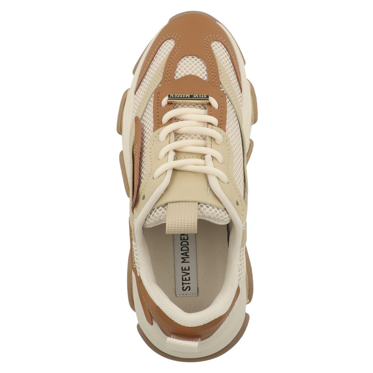 STEVE MADDEN Possession-E Damen Sneaker Turnschuhe, Sportschuhe, Freizeitschuhe, Halbschuhe, Schnürschuhe