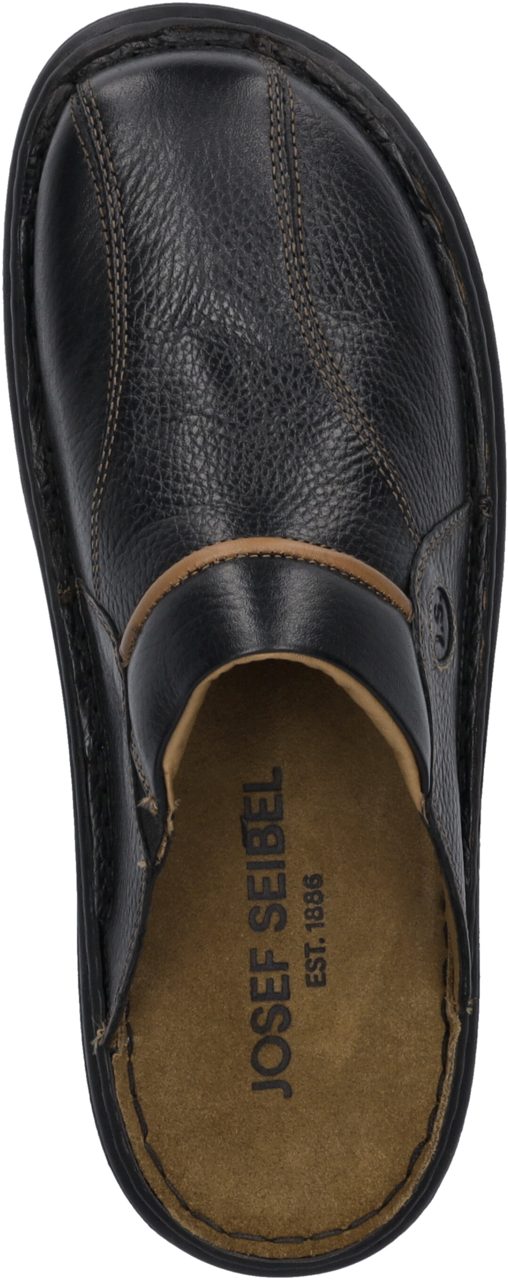 Josef Seibel KLAUS Sabot, Sommerschuh, Schlappen, Hausschuh, mit gepolsterter Lederinnensohle