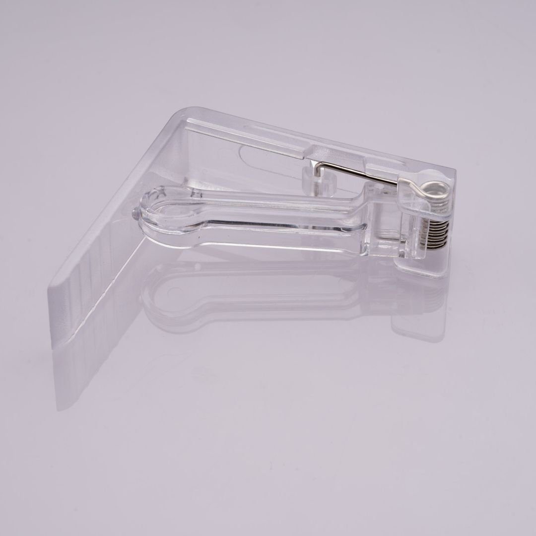 laro Tischklammer laro 12-56 Transparente Tischtuchklammern Kunststoff, (12-St) – Bild 5 von 5