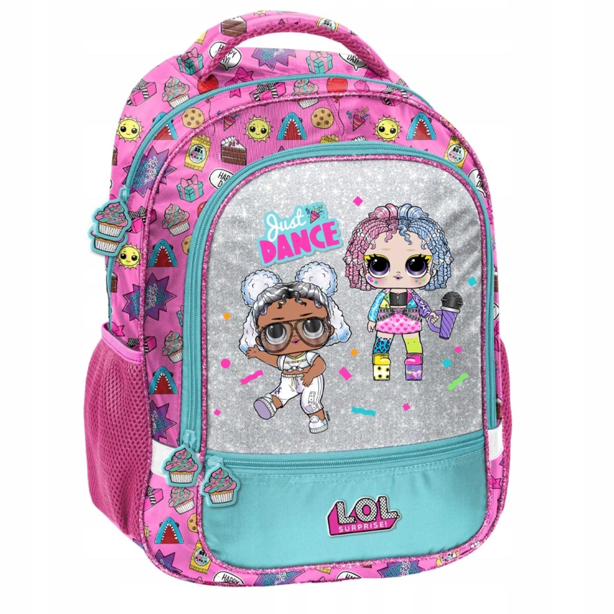 PASO Schulrucksack Stylischer PASO L.O.L. SURPRISE Schulrucksack für Mädchen