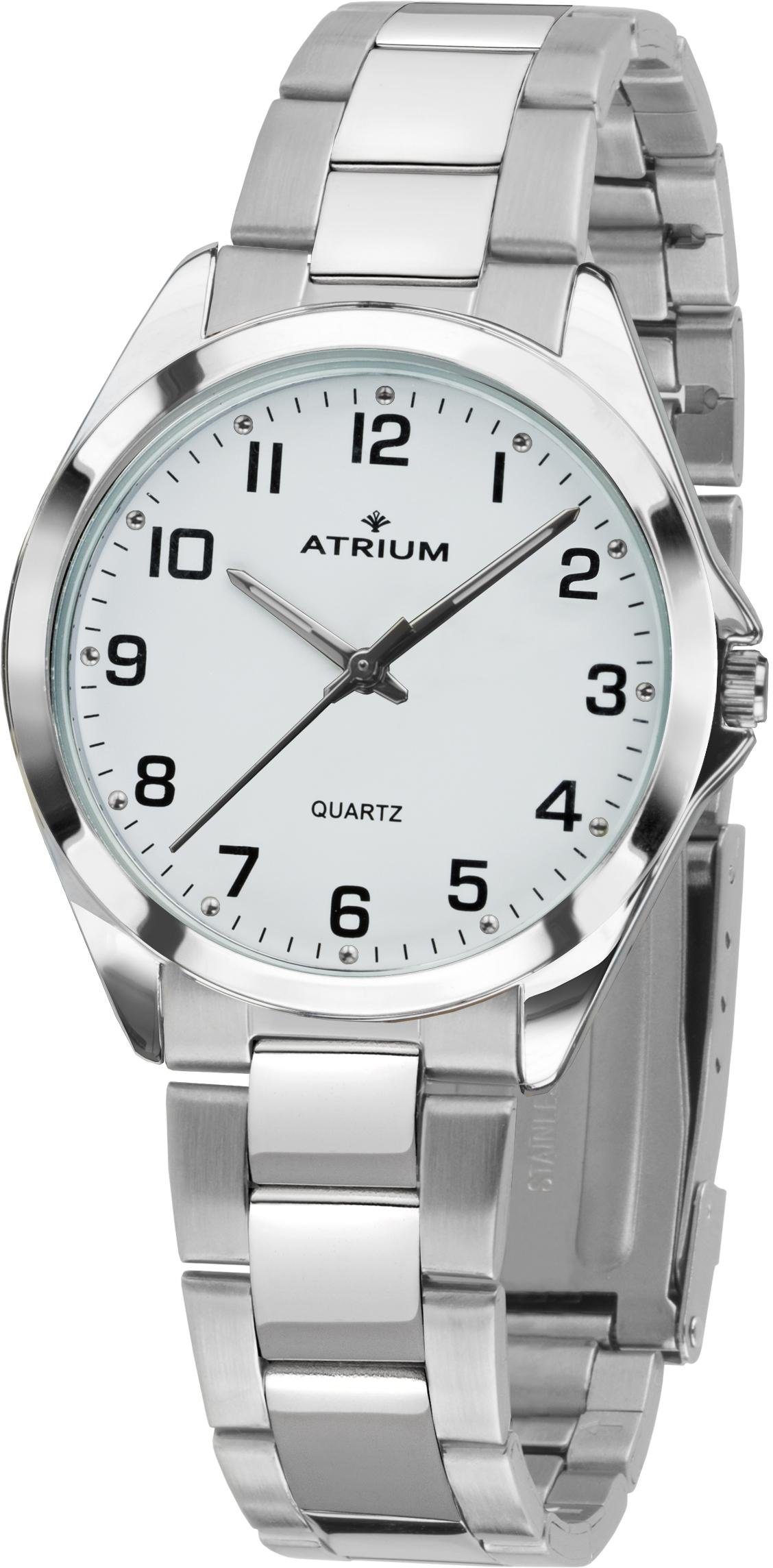 Atrium Quarzuhr A11-30, Armbanduhr, Damenuhr, Leuchtzeiger