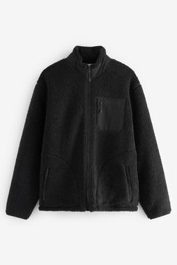 Next Fleecejacke Teddykunstfell-Jacke mit Reißverschluss (1-St)