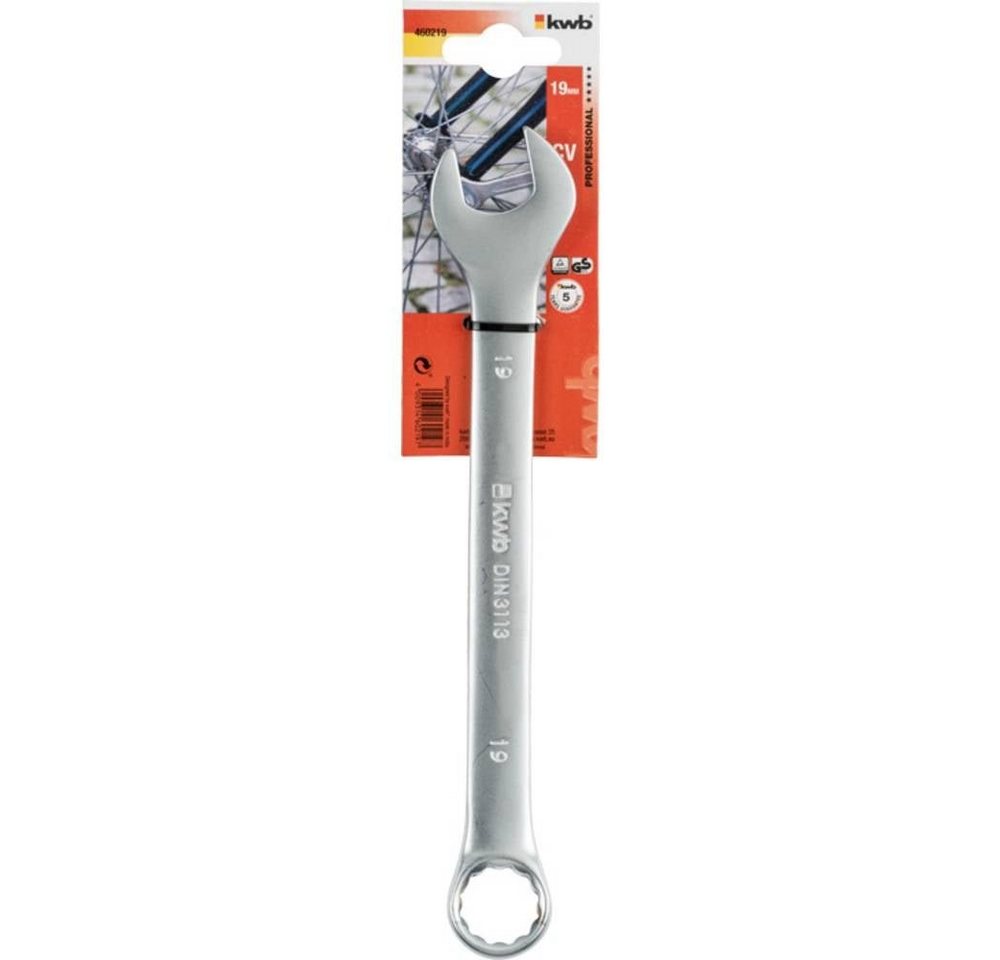 Thumbnail - kwb Ringschlüssel Gabel-Ring-Schlüssel 19 mm