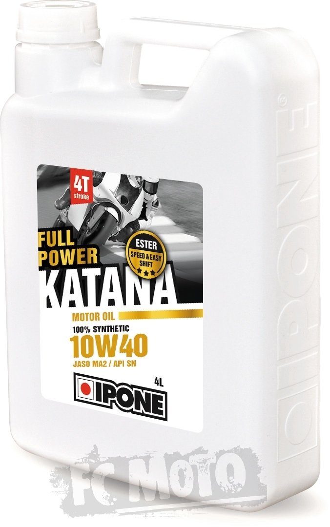 Motorrad-Additiv Full Power Katana 10W-40 Motoröl 4 Liter