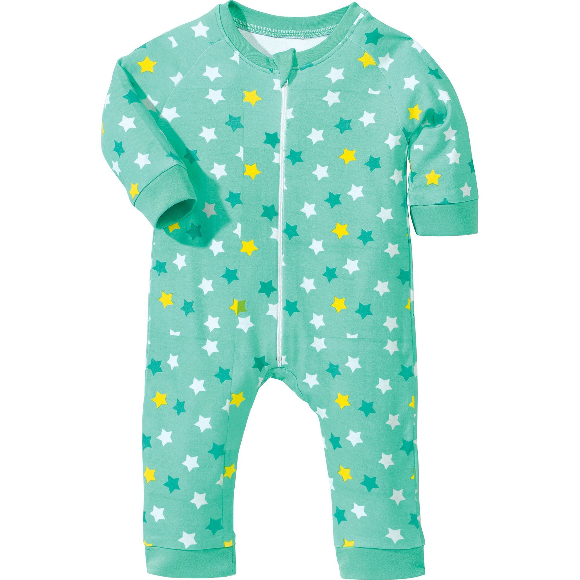 Erwin Müller Pyjama Baby-Schlafanzug 2er-Pack Interlock-Jersey Streifen