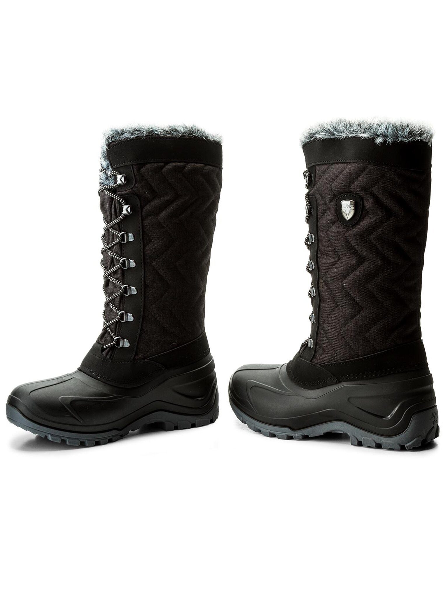 CMP Schneeschuhe Nietos Wmn 3Q47966 Nero Mel. U973 Alpinschuh