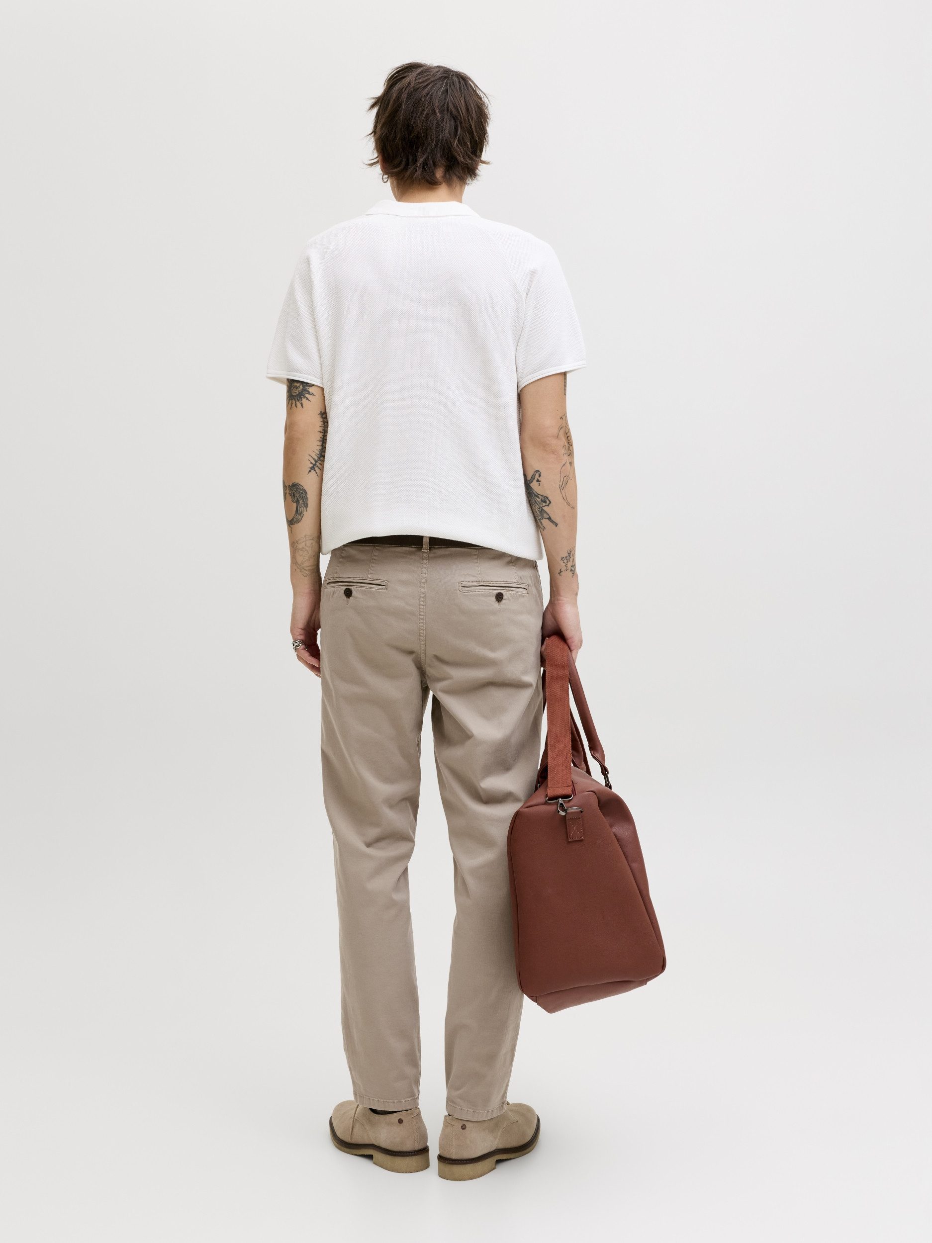 Jack & Jones Bootcuthose JPSTOLLIE VANCE CHINO NOOS, Lemon Pepper