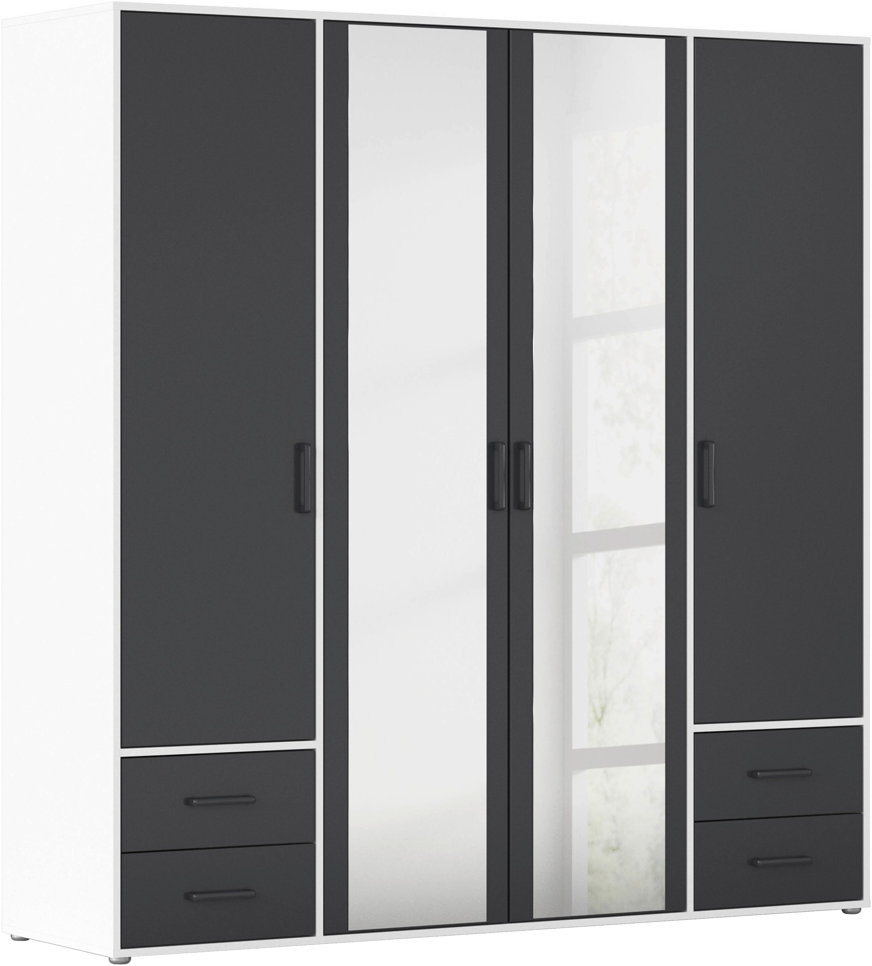 rauch Drehtürenschrank "Kleiderschrank Schrank Garderobe Wäscheschrank VOYA günstig online kaufen