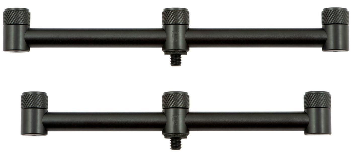 Rutenständer Fox Black Label 3-Rod QR (23 & 26cm) Buzzer Bar - 2 Buzzerbars