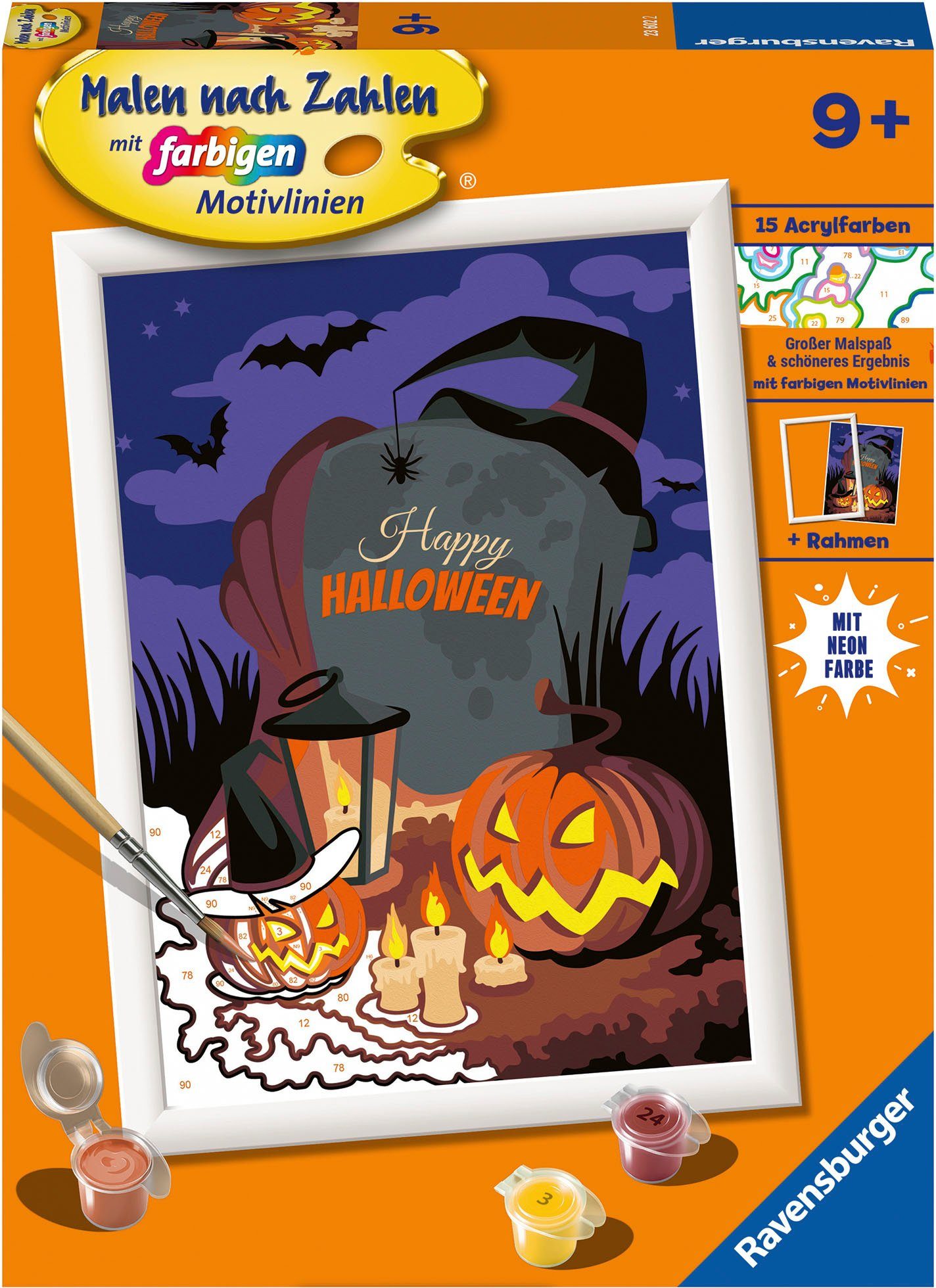 Ravensburger Malen nach Zahlen Halloween Mood, Made in Europe; FSC 