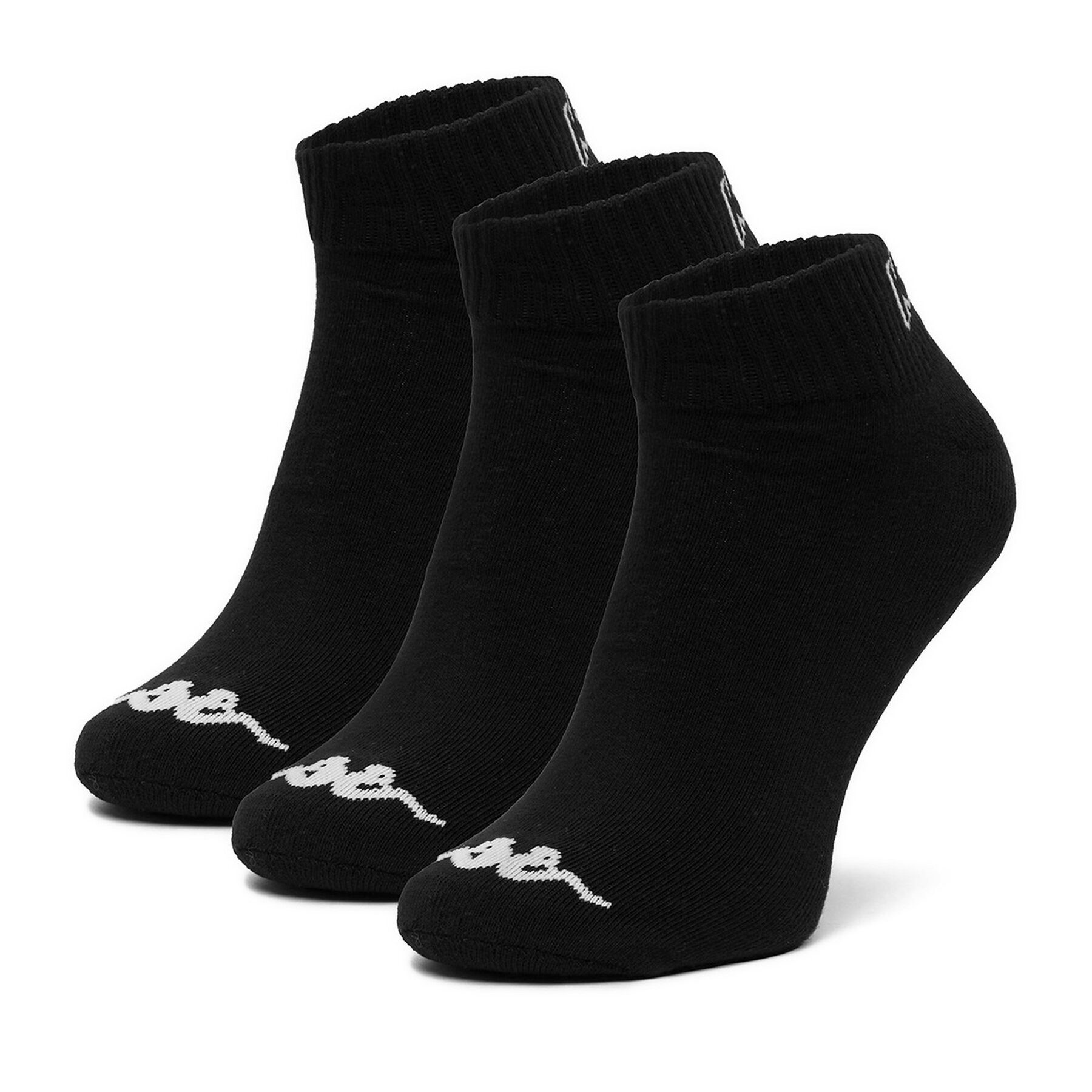 Kappa Socken Kappa Lange Unisex-Socken Schwarz
